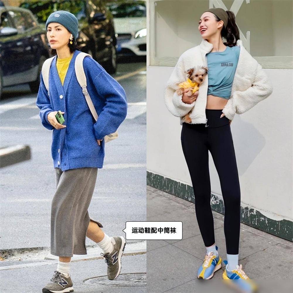 穿衣不紧身、鞋子不带跟却个个高级时髦球王会体育网站被深圳街拍惊艳到了！(图8)