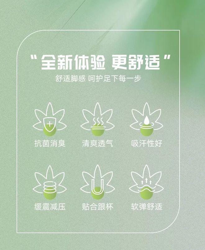 全方位呵护你的运动健康球王会体育草本抗菌鞋垫(图2)