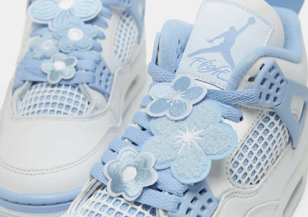 冰蓝”配色曝光这次竟然是母亲节主题款！球王会体育Air Jordan 4 “(图1)